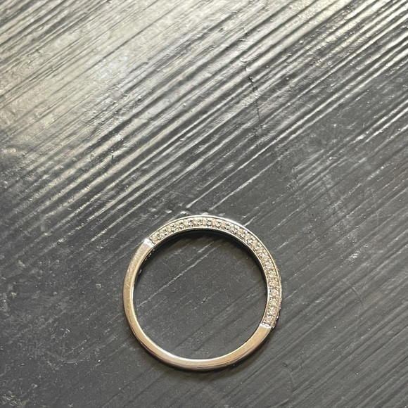 18k White Gold Custom Wedding Band - Picture 6 of 12